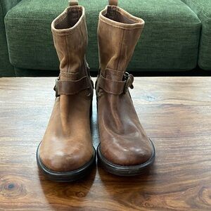 Lucky Brand Brown Heeled Boots